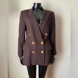 Brown Lord & Taylor Blazer Size 4